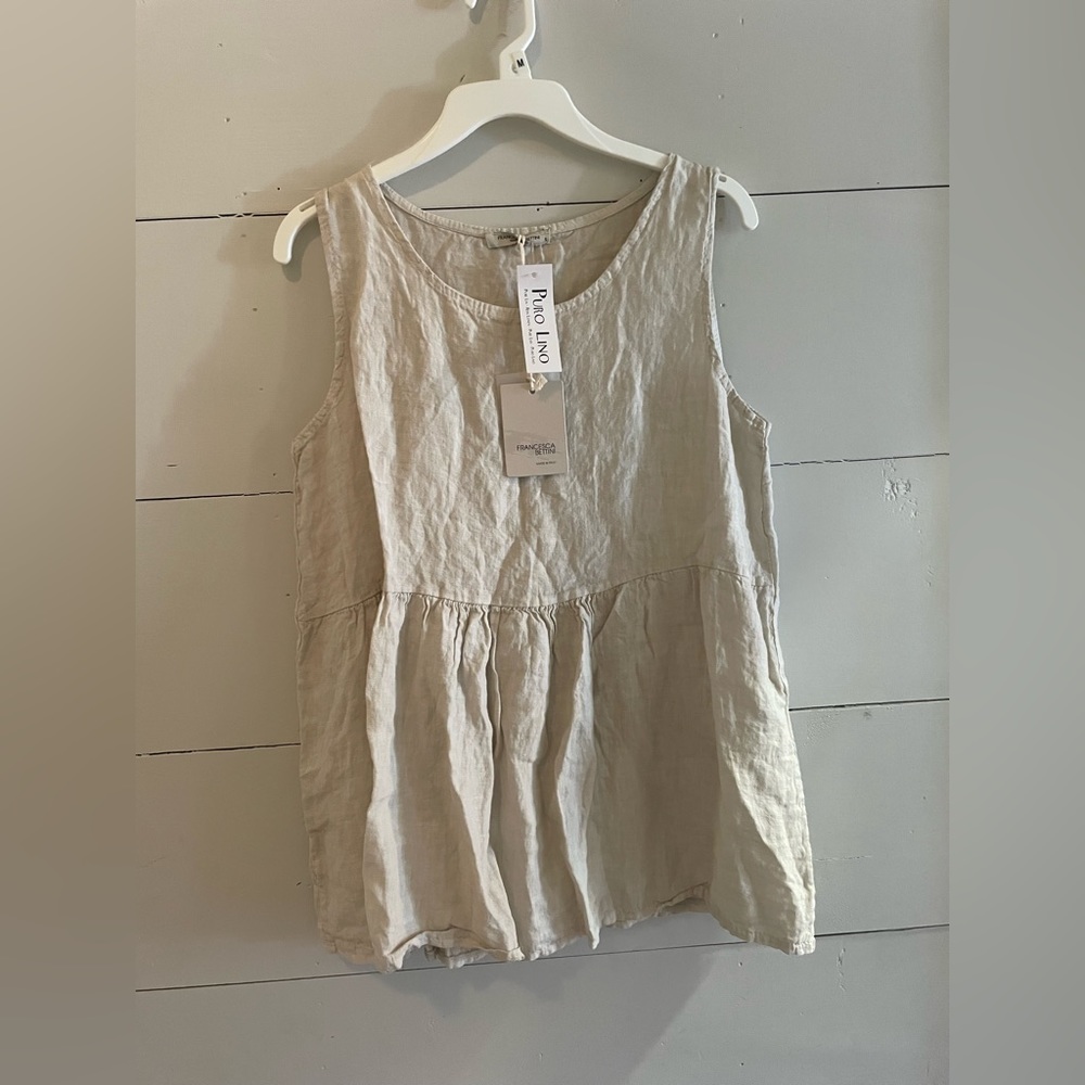 Linen Top - Picture 2 of 4